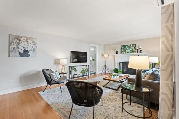 Fireplace, Interior, Living room, Wood Texture Flooring