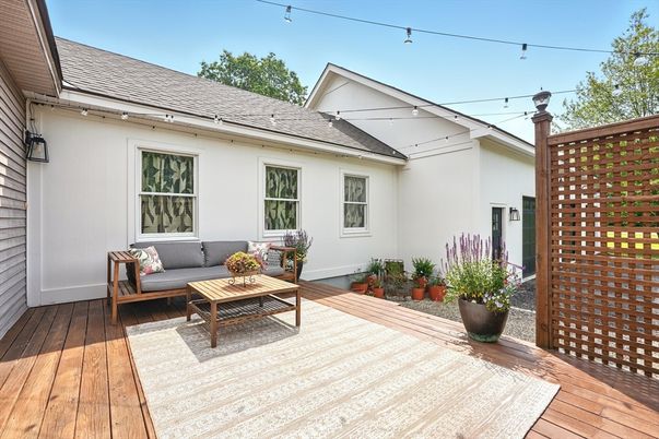Exterior, Wood Texture Flooring
