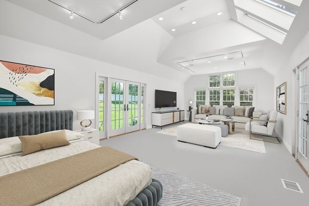 Bedroom, Interior, Living room, Recessed Lighting