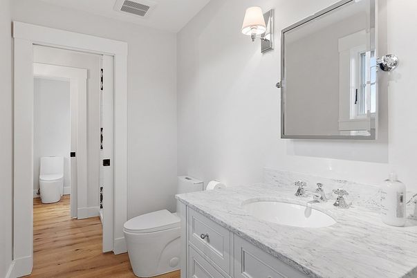 Bathroom, Interior, Wood Texture Flooring