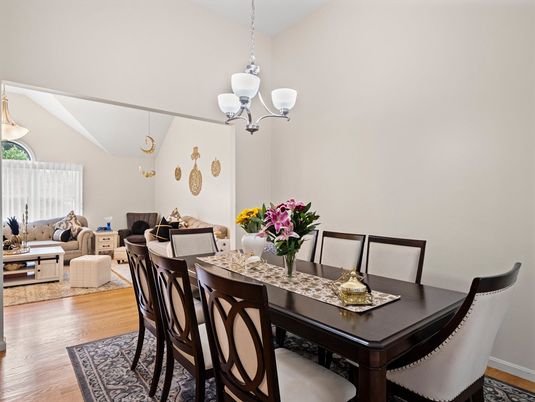 Chandelier, Dining room, Interior, Living room, Wood Texture Flooring