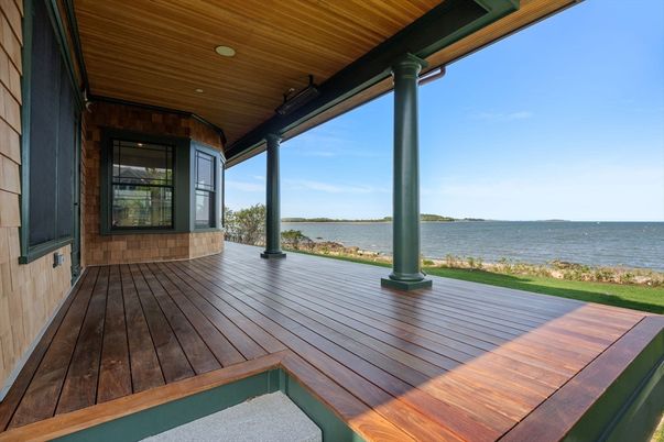 Exterior, Water, Wood Texture Flooring