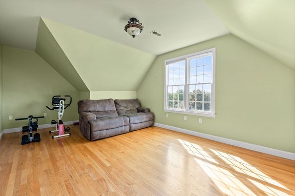 Fitness Equipment, Interior, Wood Texture Flooring