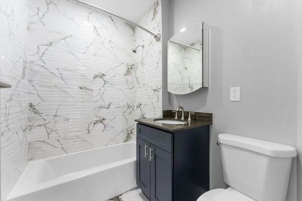Bathroom, Interior, Marble Walls