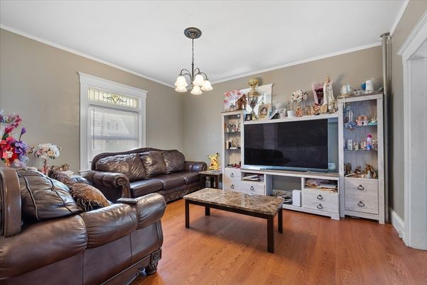 Chandelier, Interior, Living room, Wood Texture Flooring