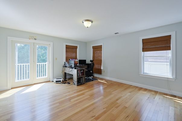 Home Office, Interior, Wood Texture Flooring