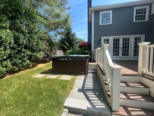 Backyard, Exterior, Hot Tub