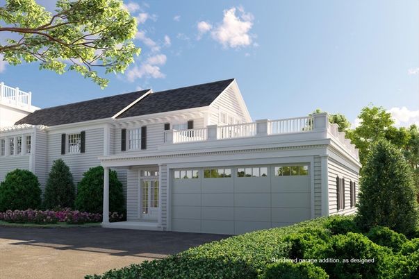 Attached, Exterior, Facade, Farmhouse