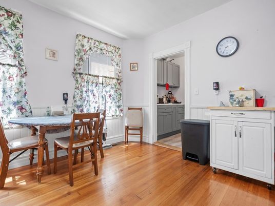 Dining room, Interior, Wood Texture Flooring