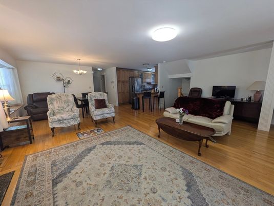 Chandelier, Interior, Living room, Wood Texture Flooring