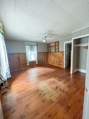Empty room, Interior, Wood Texture Flooring