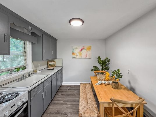 Dining room, Interior, Kitchen, Wood Texture Flooring