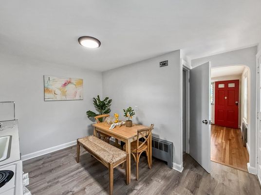 Dining room, Interior, Wood Texture Flooring