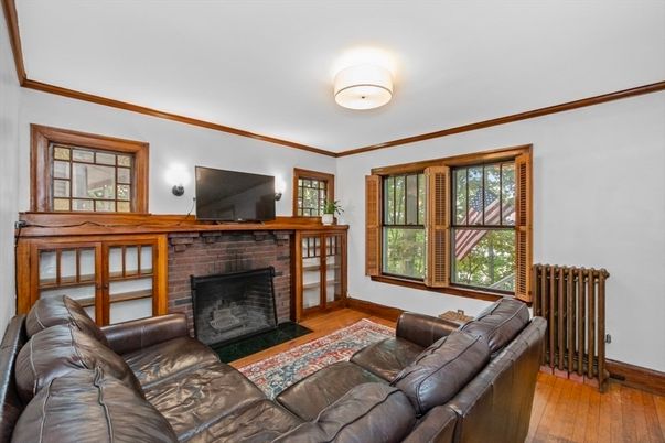 Fireplace, Interior, Living room, Wood Texture Flooring