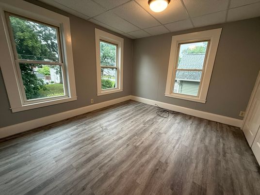 Empty room, Interior, Wood Texture Flooring