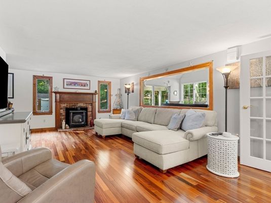Fireplace, Interior, Living room, Wood Texture Flooring