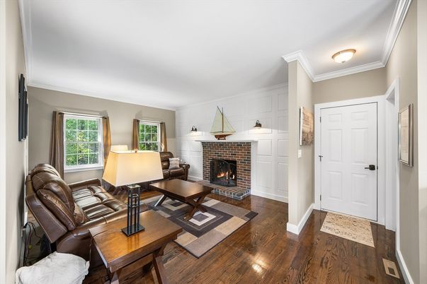 Fireplace, Interior, Living room, Wood Texture Flooring