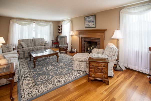Fireplace, Interior, Living room, Wood Texture Flooring
