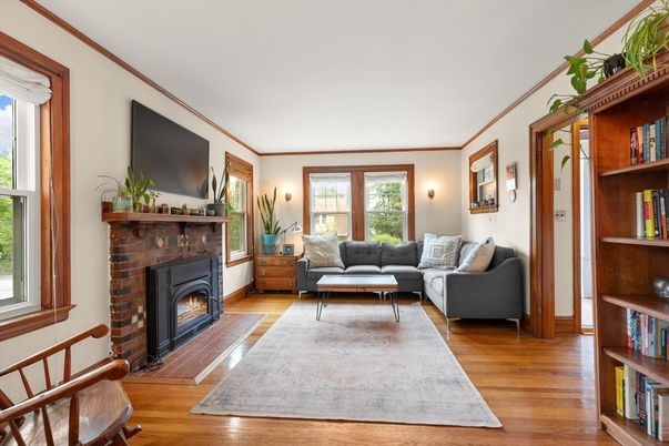 Fireplace, Interior, Living room, Wood Texture Flooring