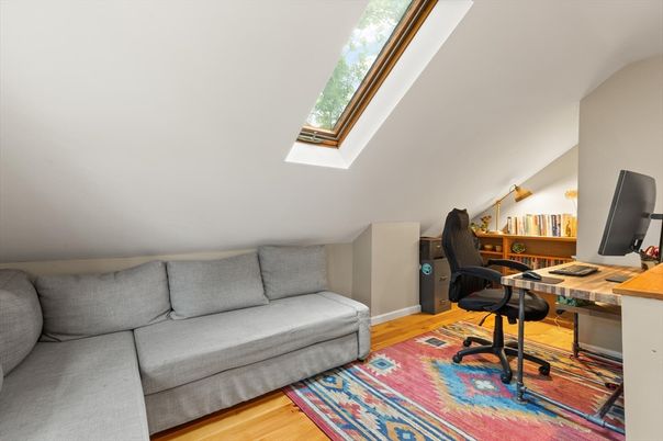 Home Office, Interior, Wood Texture Flooring