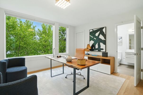 Home Office, Interior, Wood Texture Flooring