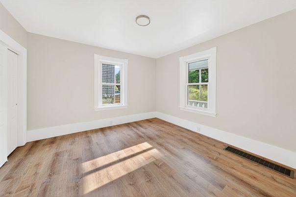Empty room, Interior, Wood Texture Flooring