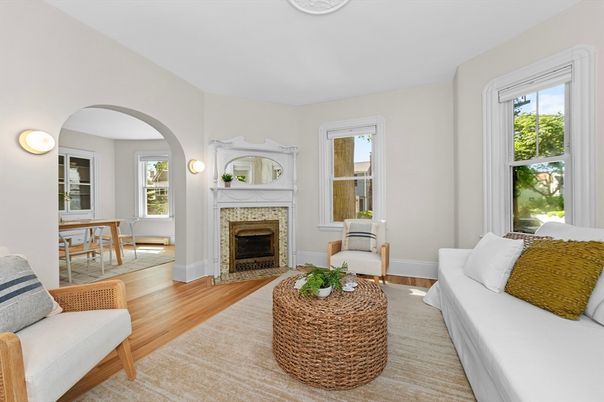 Fireplace, Interior, Living room, Wood Texture Flooring
