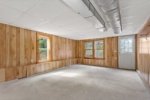 Empty room, Interior, Wooden Walls