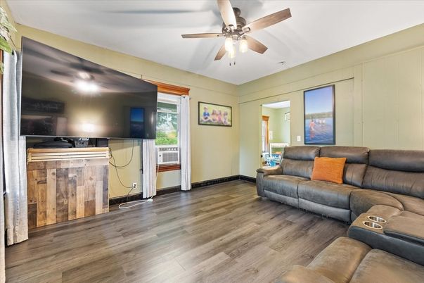Home Theatre Room, Interior, Living room, Wood Texture Flooring