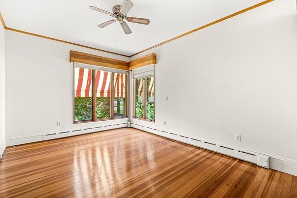 Empty room, Interior, Wood Texture Flooring