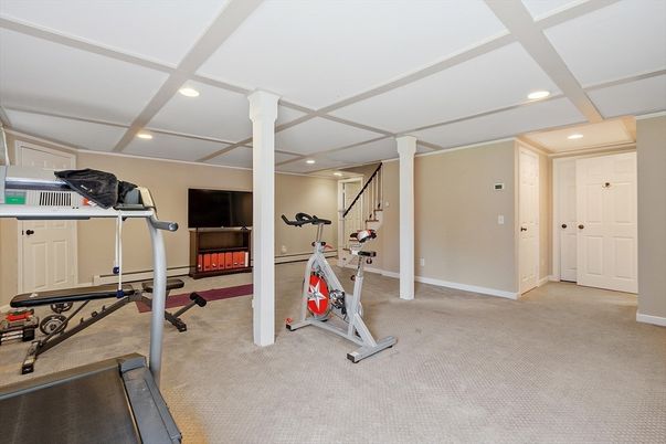 Fitness Equipment, Interior, Recessed Lighting