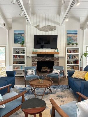 Fireplace, Interior, Living room, Wood Texture Flooring