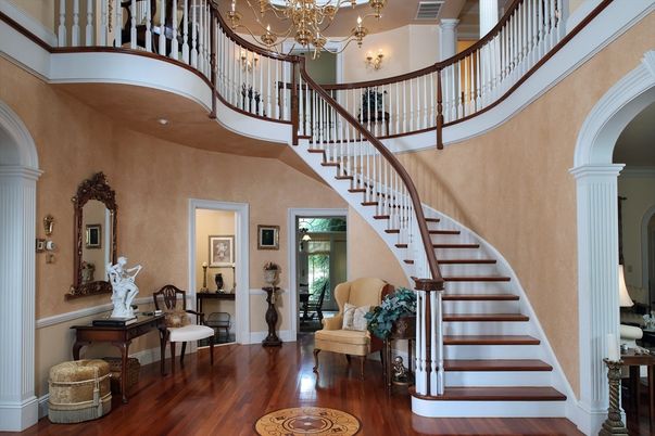 Chandelier, Interior, Wood Texture Flooring