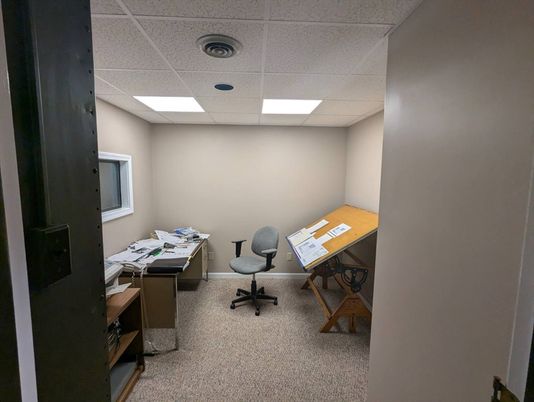 Home Office, Interior, Recessed Lighting