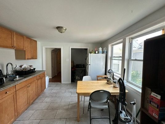 Dining room, Interior, Kitchen