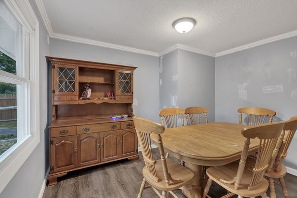 Dining room, Interior, Wood Texture Flooring