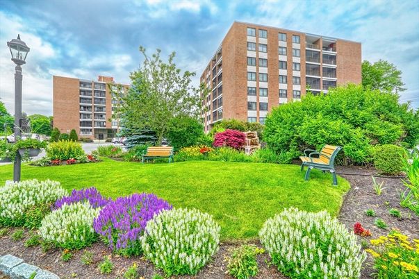 Backyard, Exterior, Facade, Condo Building