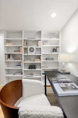 Home Office, Interior, Recessed Lighting