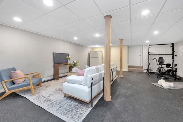 Fitness Equipment, Interior, Recessed Lighting