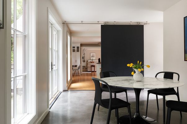 Dining room, Interior, Wood Texture Flooring
