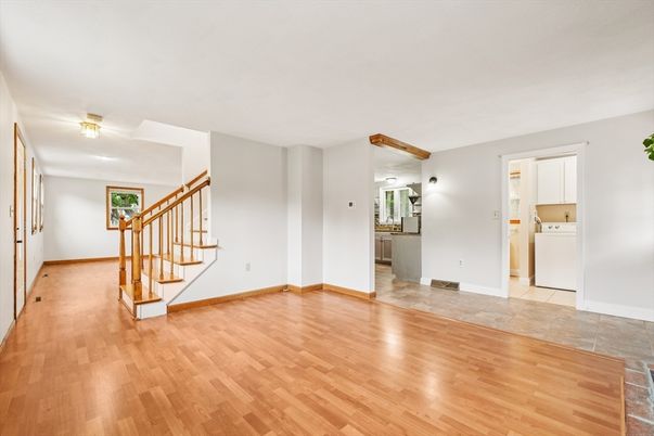 Empty room, Interior, Wood Texture Flooring
