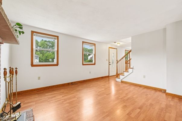 Empty room, Interior, Wood Texture Flooring