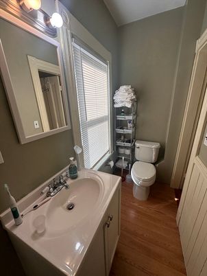 Bathroom, Interior, Wood Texture Flooring