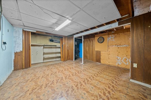 Empty room, Interior, Wooden Walls