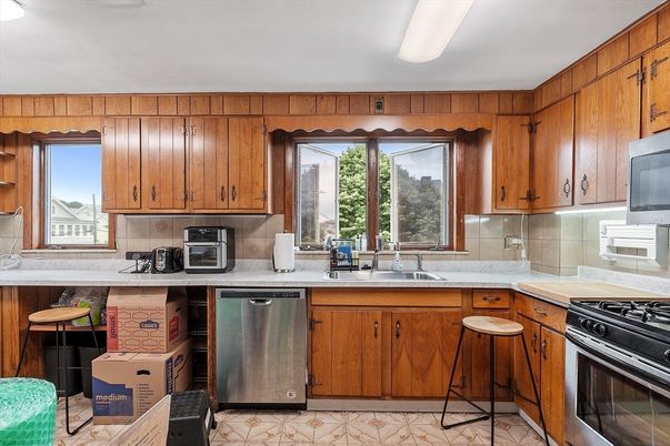 Interior, Kitchen, Stainless Steel Appliances