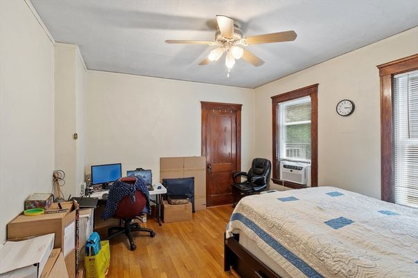 Bedroom, Home Office, Interior, Wood Texture Flooring