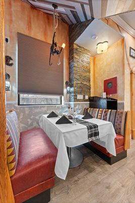Bedroom, Interior, Pendant Lights, Wood Texture Flooring