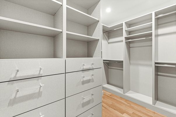 Interior, Recessed Lighting, Walk-in Closets, Wood Texture Flooring