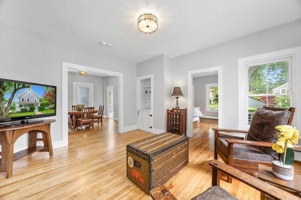 Dining room, Interior, Wood Texture Flooring