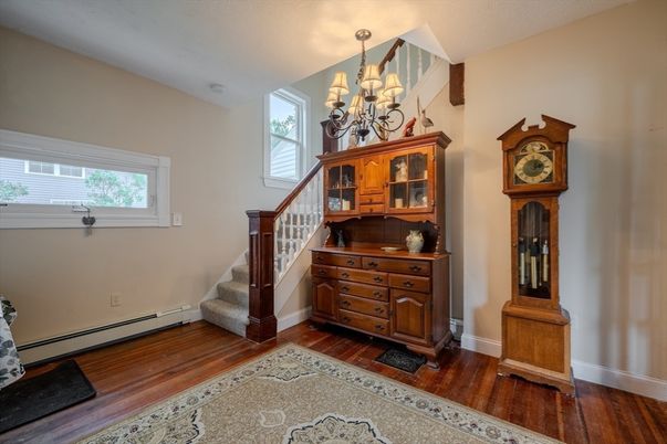 Chandelier, Interior, Wood Texture Flooring